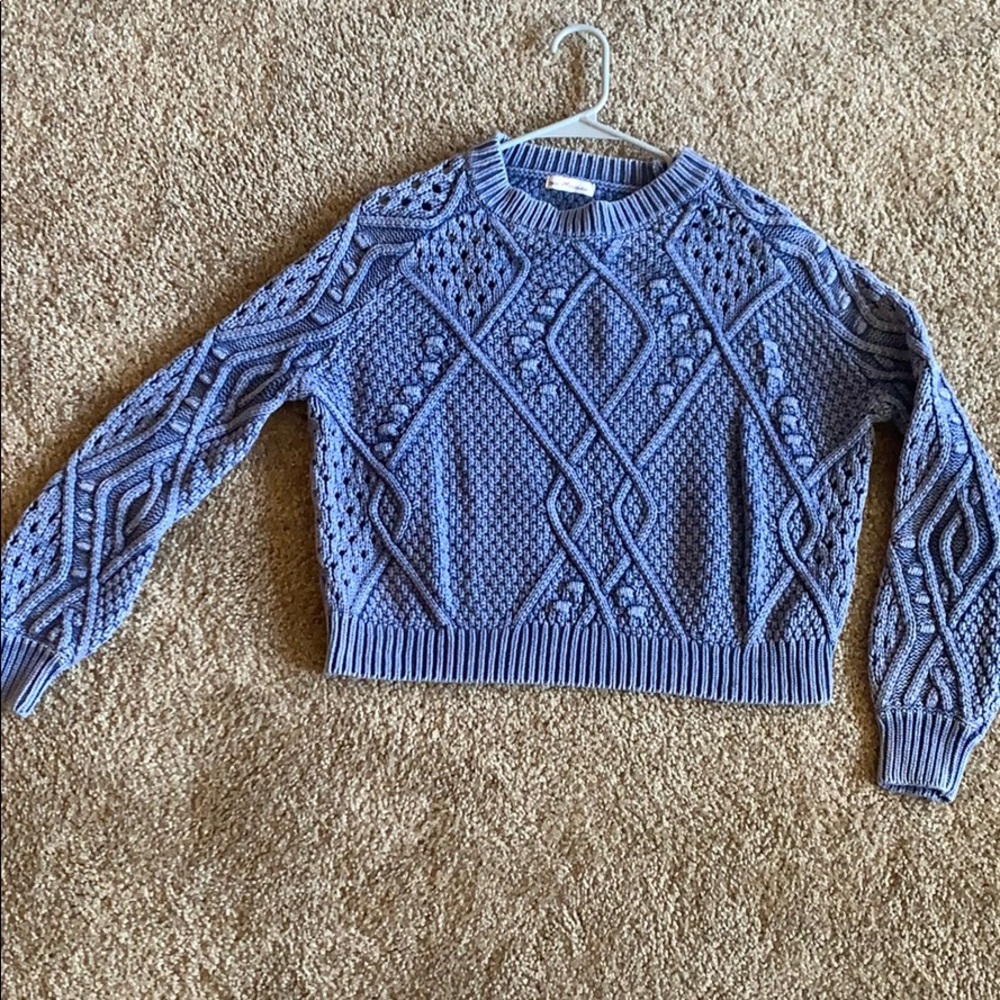 Blue dainty hooligan sweater